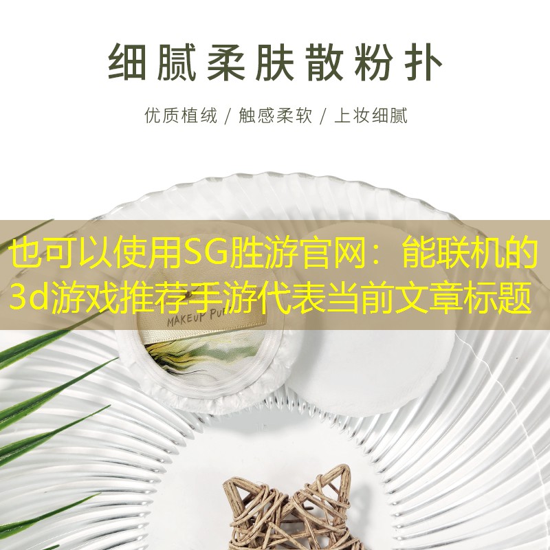 能联机的3d游戏推荐手游